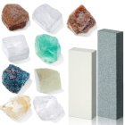 Bra Pris Mohs Hårdhet Test Kit 11-delar, 9 Mineral att Prova med & 2 porslinsplattor för Streckprov Köp Nu! (bild för) Bra Pris Mohs Hårdhet Test Kit 11-delar, 9 Mineral att Prova med & 2 porslinsplattor för Streckprov Köp Nu!
