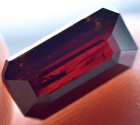 Bra Pris Super Sällsynt Mörk Rödbrun Rutil 5,65 carat Oktagon Slipad Spännande Samlarsten från Pakistan Köp Nu! (bild för) Bra Pris Super Sällsynt Mörk Rödbrun Rutil 5,65 carat Oktagon Slipad Spännande Samlarsten från Pakistan Köp Nu!