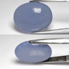 Bra Pris Mycket Fin Kvalitet Afrikansk Lavender Blå Kalcedon 18,50 carat Oval Cabochon Slipning Suverän Färg & Lyster Köp Nu! (bild för) Bra Pris Mycket Fin Kvalitet Afrikansk Lavender Blå Kalcedon 18,50 carat Oval Cabochon Slipning Suverän Färg & Lyster Köp Nu!