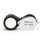 Bra Pris! Hopfällbar Hög Kvalitativ Gemmologisk Lupp med Triplett-lins 10X förstoring och 18 mm diameter Mycket Snygg Gummiklädd för bra grepp Modell 7866 Perfekt till Ädelstenssamlare Köp Nu (bild för) Bra Pris! Hopfällbar Hög Kvalitativ Gemmologisk Lupp med Triplett-lins 10X förstoring och 18 mm diameter Mycket Snygg Gummiklädd för bra grepp Modell 7866 Perfekt till Ädelstenssamlare Köp Nu
