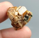 Bra Pris Mycket Fin Specimen Orange Spessartit Granat 42,87 carat Naturlig Kristall i Matrix från Afganistan Köp Nu! (bild för) Bra Pris Mycket Fin Specimen Orange Spessartit Granat 42,87 carat Naturlig Kristall i Matrix från Afganistan Köp Nu!