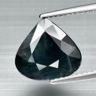 Bra Pris Stor Fin Kvalitet Mörk Grön Blå Safir 6,01 carat Dropp Slipning från Australien Köp Nu! (bild för) Bra Pris Stor Fin Kvalitet Mörk Grön Blå Safir 6,01 carat Dropp Slipning från Australien Köp Nu!